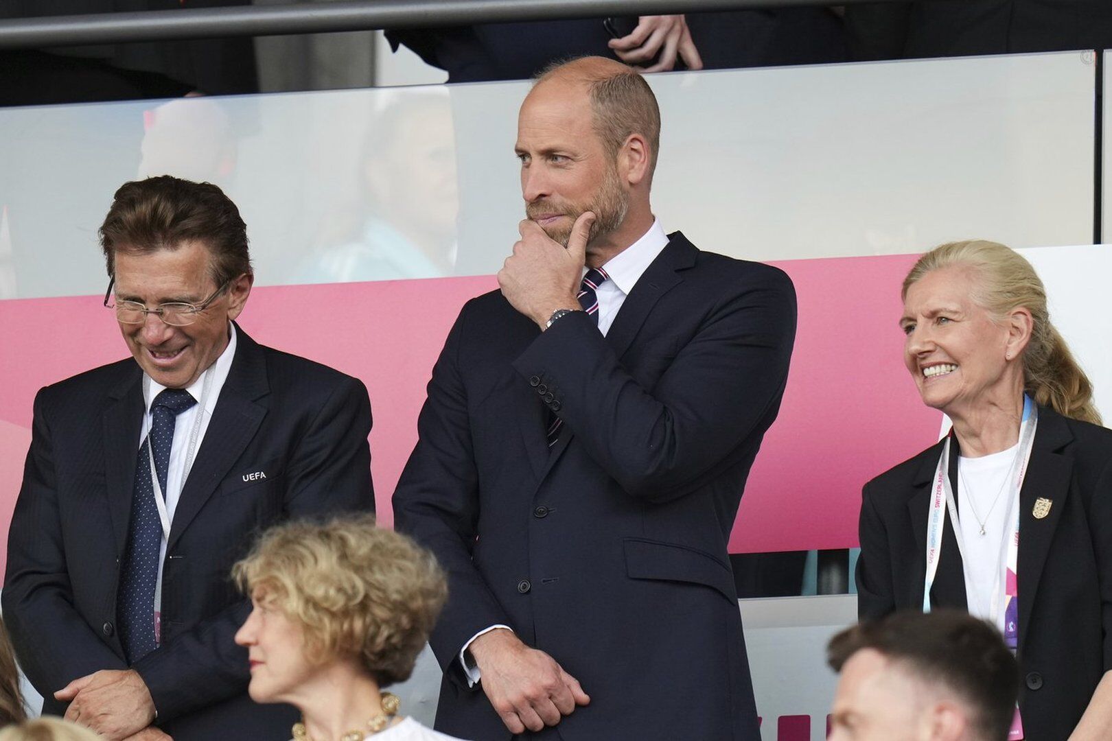 Royal approval as Prince William watches England win crucial Euro 2025 match